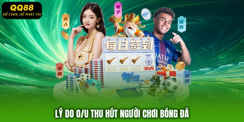 Lý do O/U thu hút người chơi bóng đá